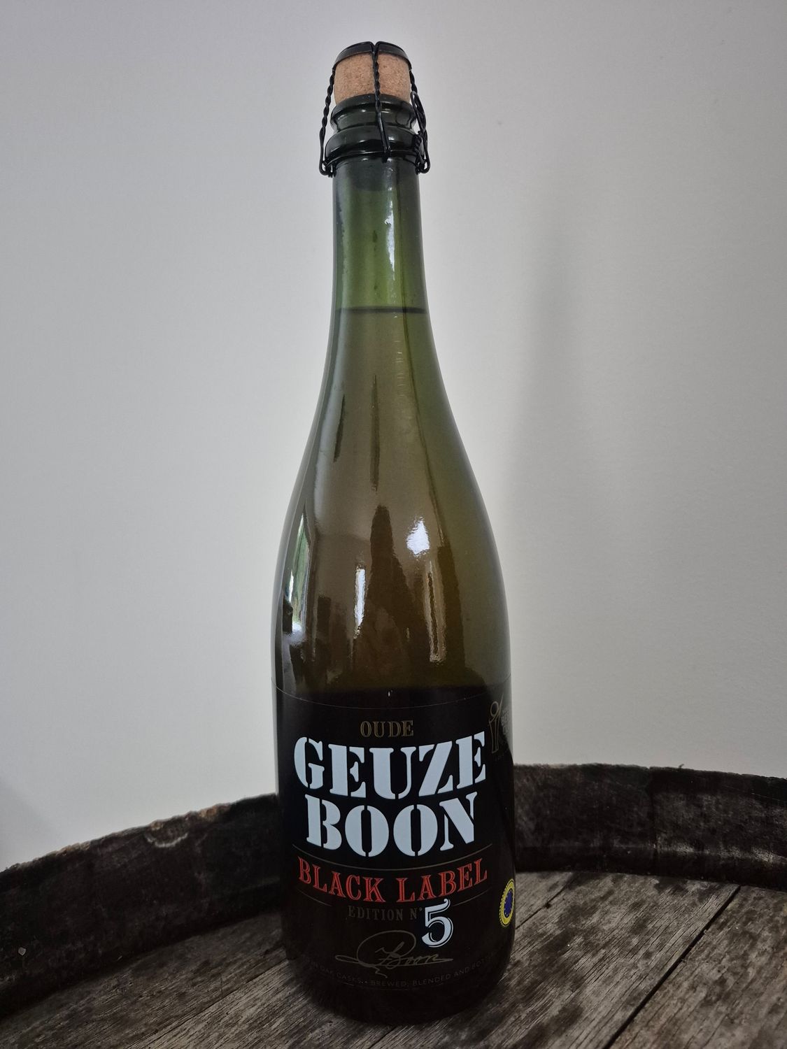 Boon Oude Geuze Black Label 5 | 75cl