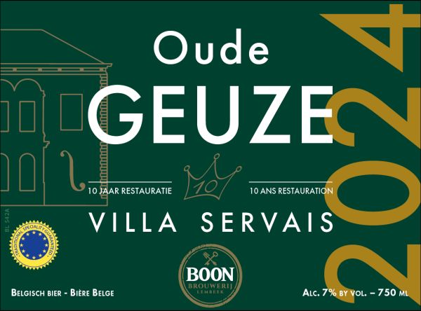 Villa Servais – Oude Geuze Boon 2024 | 75cl