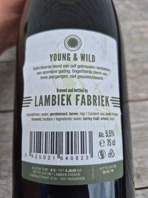Lambiek Fabriek Fontan-Elle Vintage 2018 | 75cl
