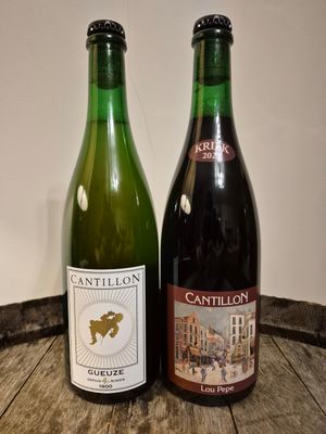 Duo Pack Cantillon Geuze + Cantillon Lou Pepe Kriek | 2 x 75cl