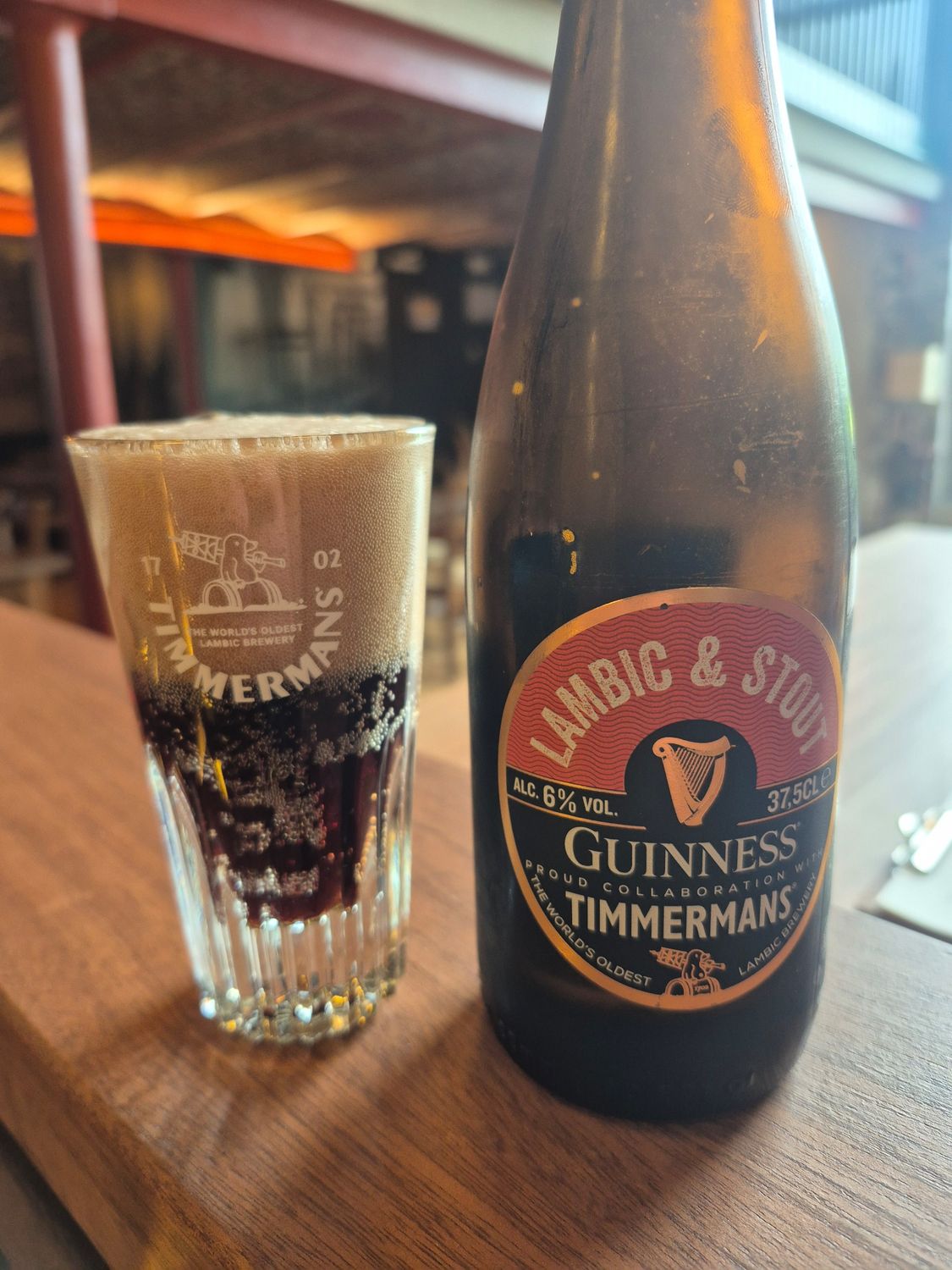 Timmermans Lambic &amp; Stout | 37,5 cl