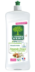LIQUIDE VAISSELLE AMANDE DOUCE ET FLEUR ABRICOTIER 750ml