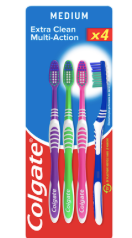 BROSSE À DENTS MULTIACTION MEDIUM X4