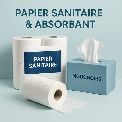 PAPIER SANITAIRE & ABSORBANT