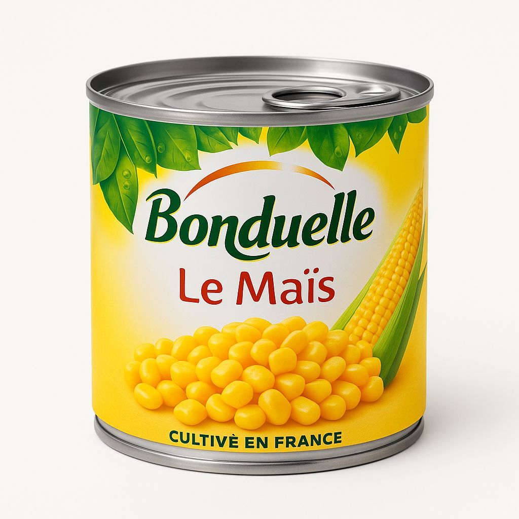 Maïs sans residu de pesticides  sans OGM sans conservateur  285g
