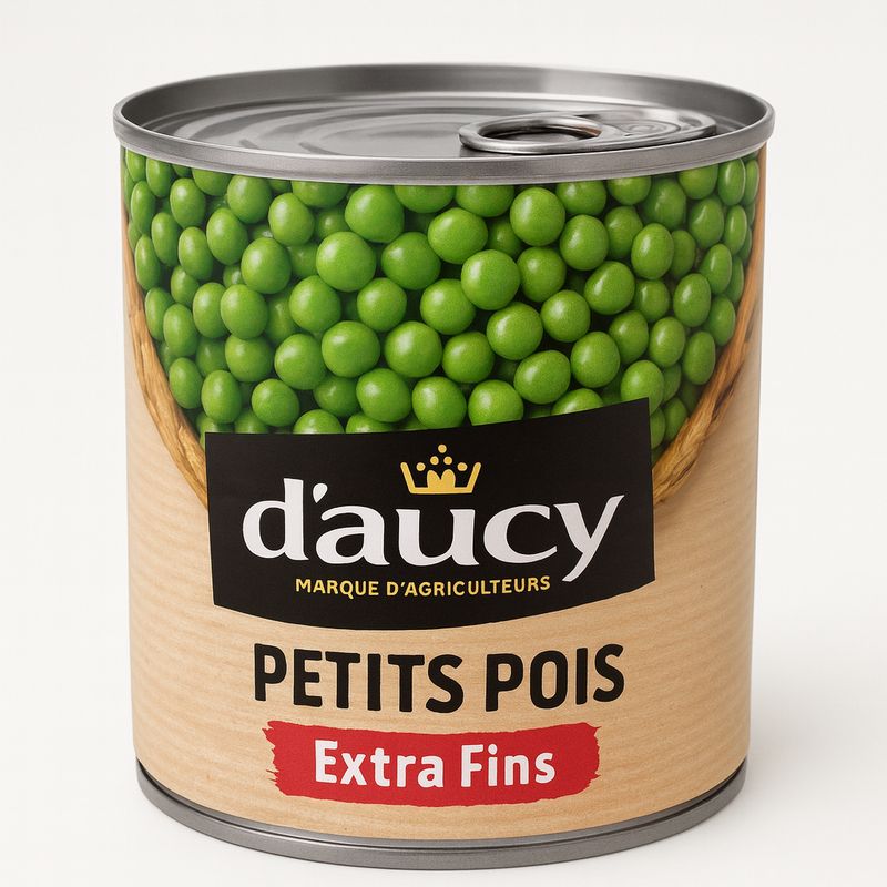 Petits pois extra fins 560g Petits pois extra fins 560g