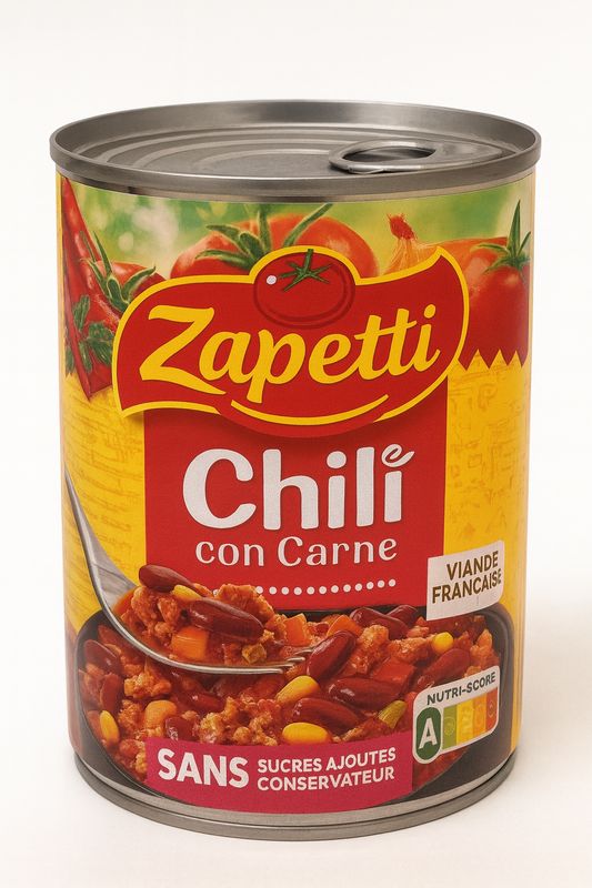Chili con carne boeuf 400g Chili con carne boeuf 400g