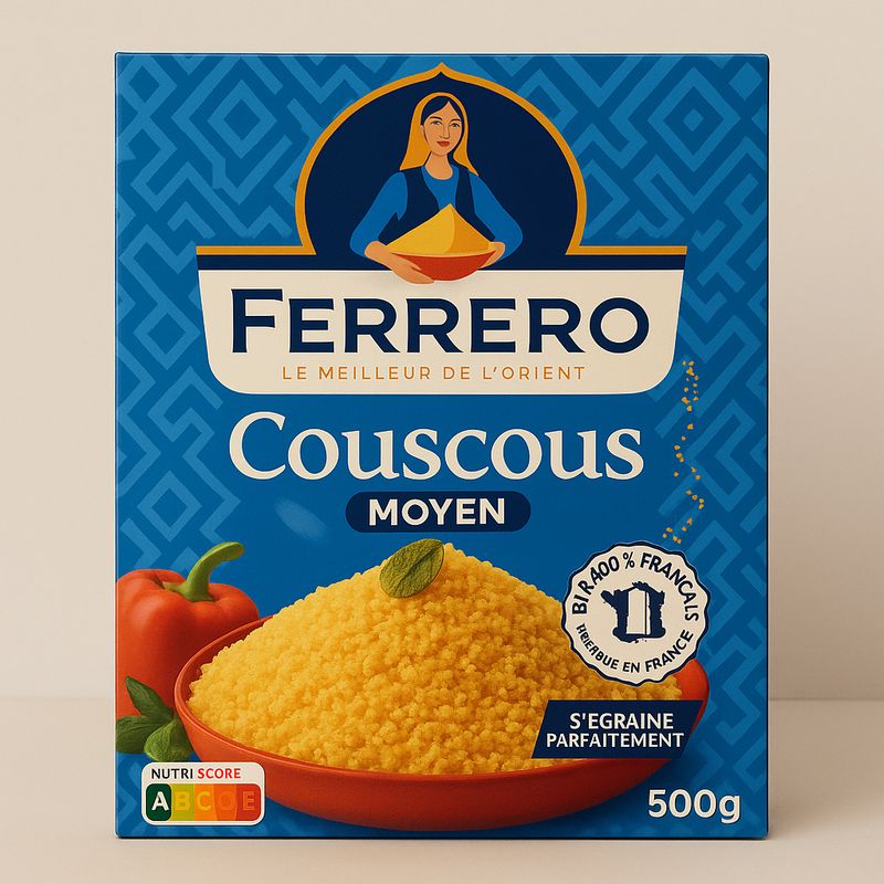 Couscous moyen 500g Couscous moyen 500g