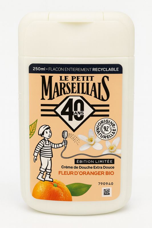 Gel douche Fleur d'Oranger Hydrate et Nourrit Bio 250ml Gel douche Fleur d'Oranger Hydrate et Nourrit Bio 250ml