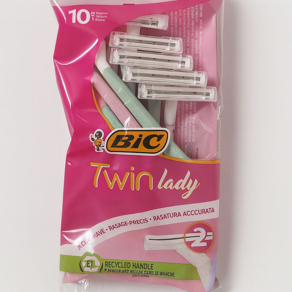 Rasoir jetable twin lady x10