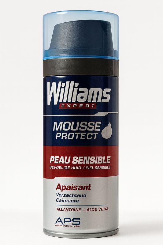Mousse à raser peau sensible 200ml Mousse à raser peau sensible 200ml