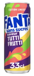 Tutti frutti sans sucre 33cl
