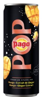 Pop mangue gingembre 25cl Pop mangue gingembre 25cl