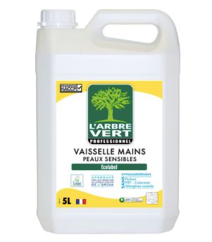 Vaisselle mains peaux sensibles 5l Vaisselle mains peaux sensibles 5l