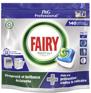 Tout-en-1 140 dosettes lave vaisselle