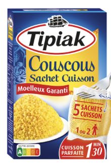 Couscous cuisson 5 sachets de 100g Couscous cuisson 5 sachets de 100g