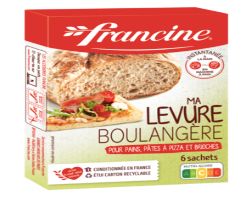 FRANCINE Levure boulangère pains , pizza et brioche