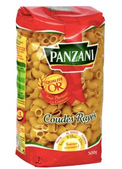 Pâtes Coudes rayé 500g