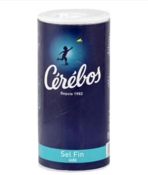 Sel fin iodé 500g