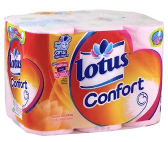 Papier toilette double épaissseur aquatube x12 rouleaux Papier toilette double épaissseur aquatube x12 rouleaux