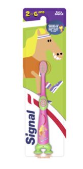 Brosse à dents enfants 2-6 ans extra souple