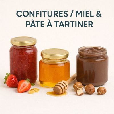 CONFITURES / MIEL & PÂTE ÀTARTIÀ TARTINER