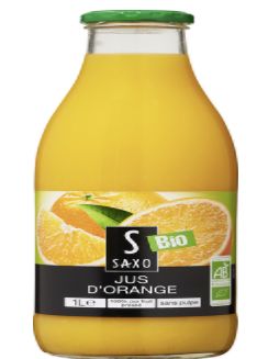 Jus d'orange sans pulpe 1l Jus d'orange sans pulpe 1l