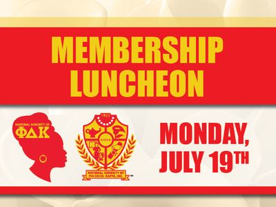 MEMBERSHIP LUNCHEON