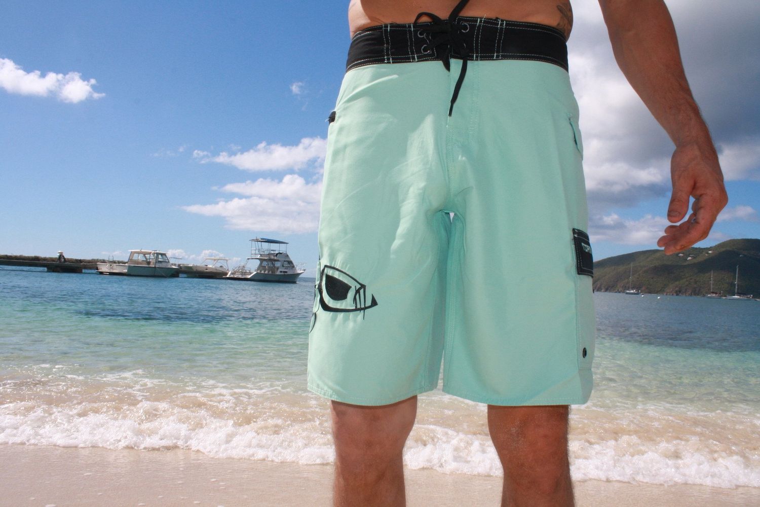 Tormenter Waterman Board Short Seafoam