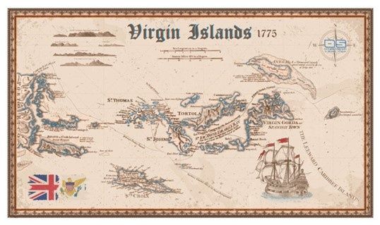 VI Map Towel
