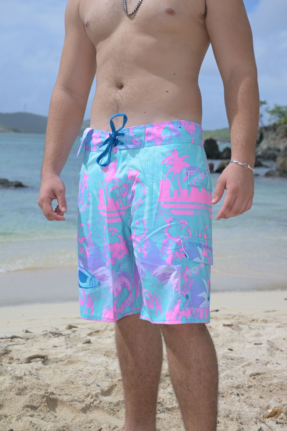 Tormenter Waterman Board Short Miami Vice