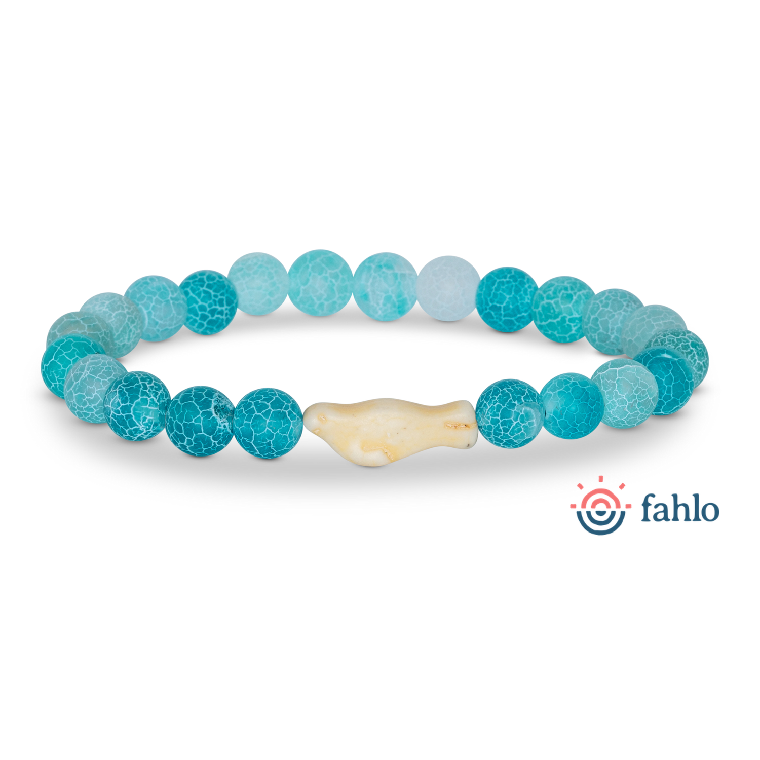 The Glide Bracelet - Seal, Color: Aqua Blue