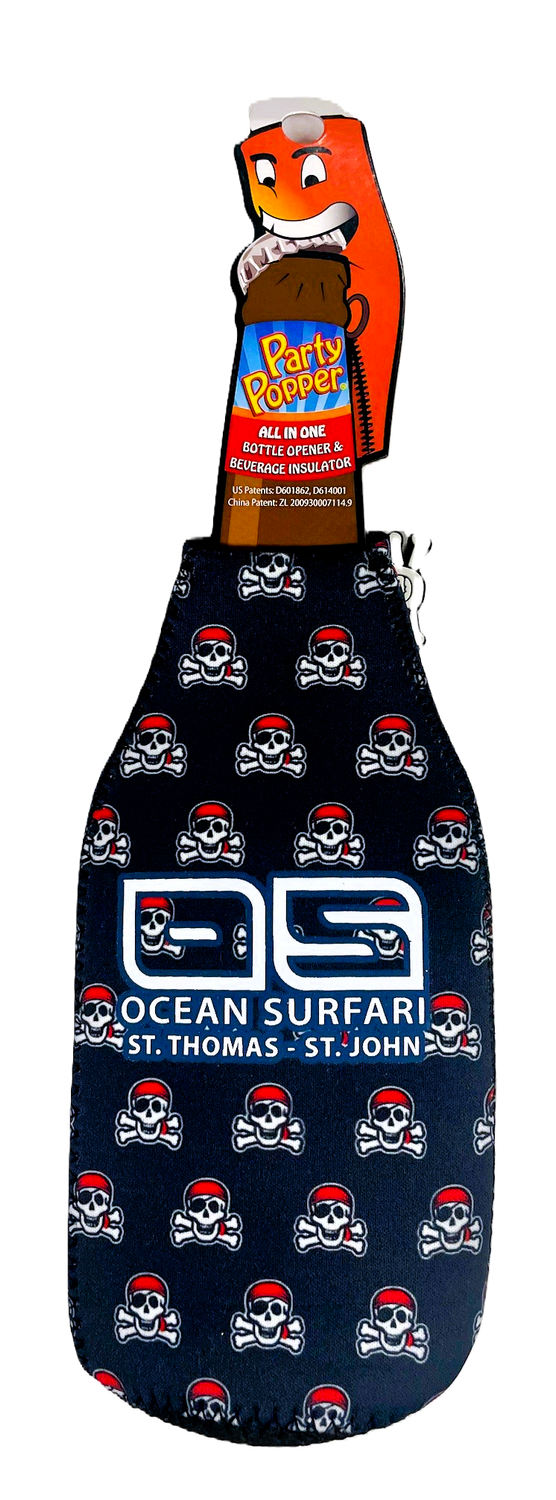 O/S Bottle Koozie, Color: Pirate