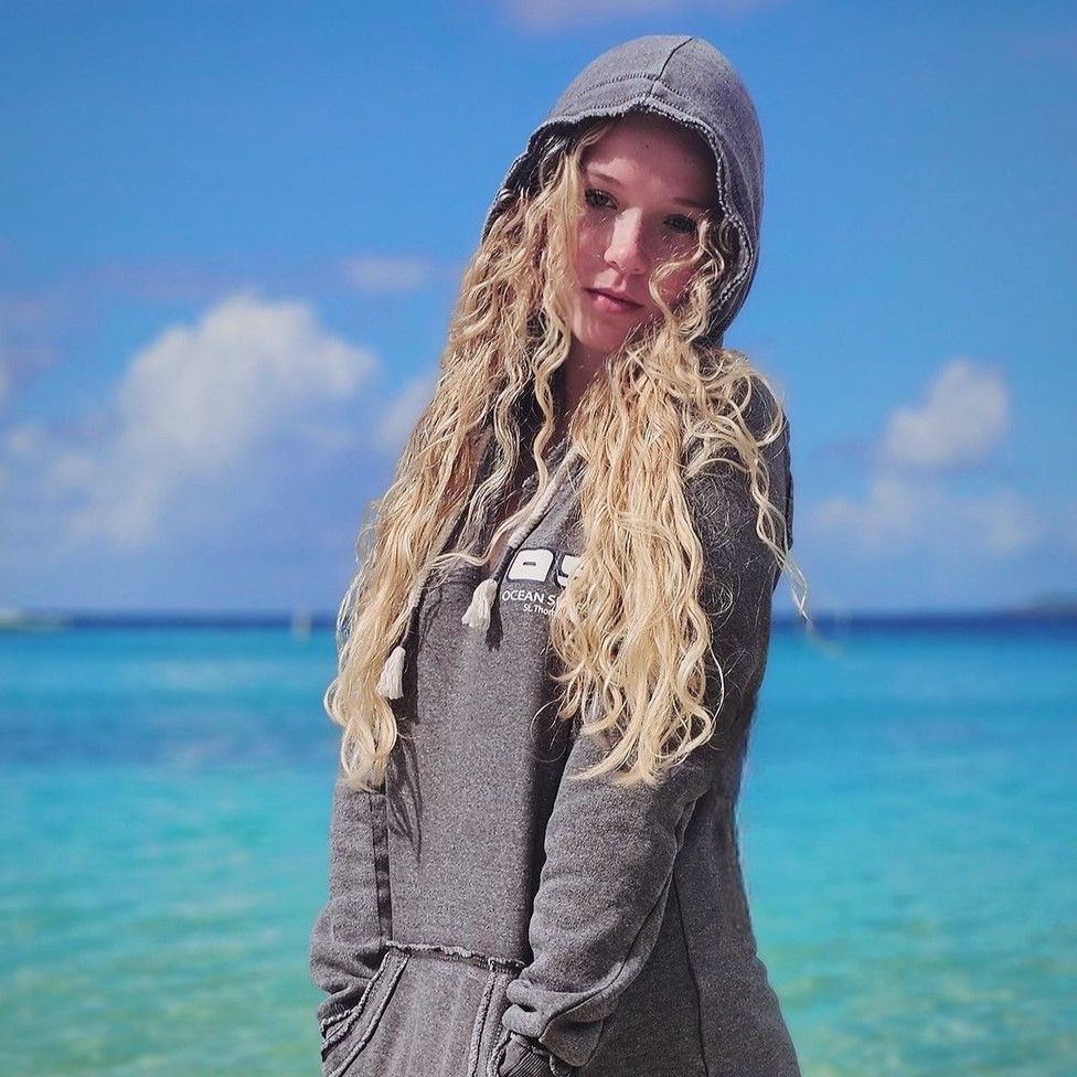 Ladies Burnout P/O Hoodie Steel Grey