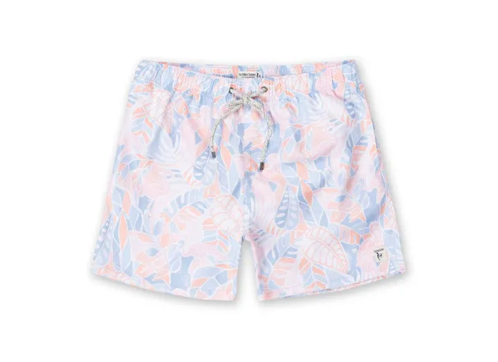VS Men&#39;s Volley Swim Shorts - Leaves - Peach