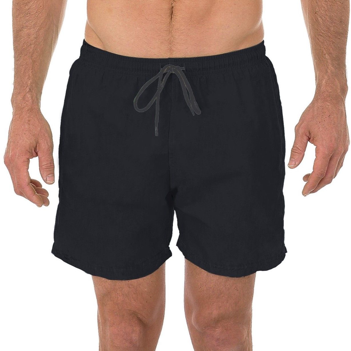 Uzzi Stretch Swim Short - Black