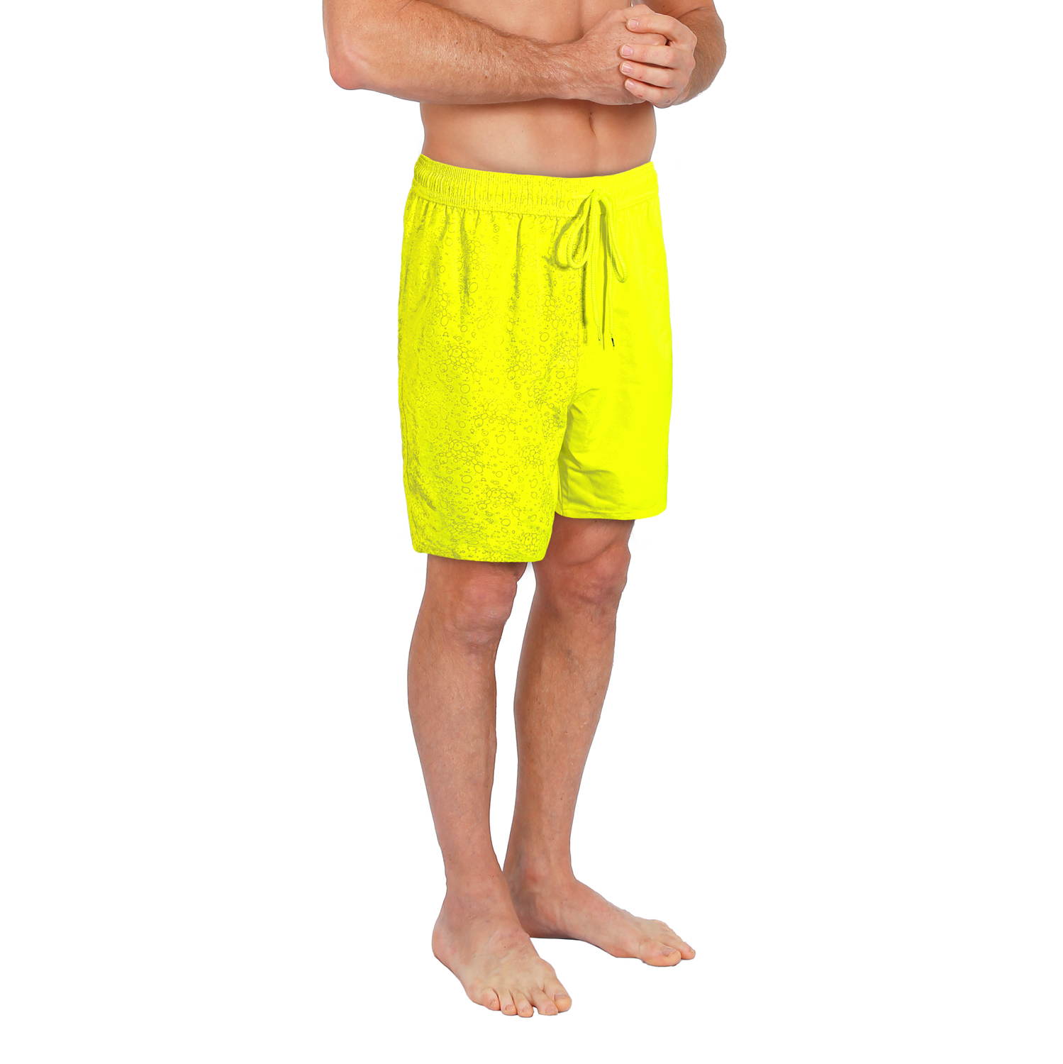 Uzzi Light Changing UV shorts - Fluorescent Yellow