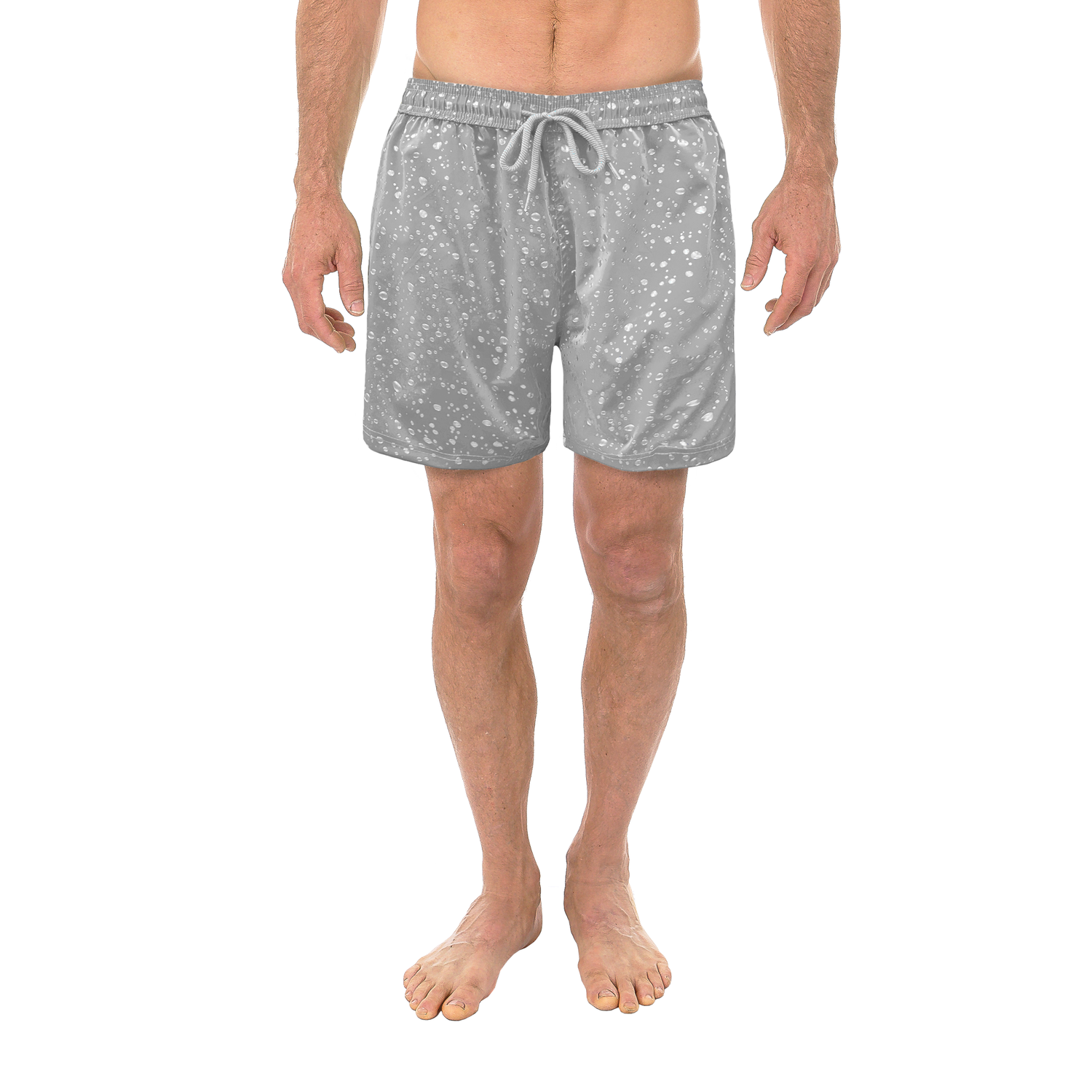 Uzzi Waterdrop 3D shorts - Silver/Gray