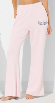 Ladies Cloud Fleece Pant Hibiscus Pink