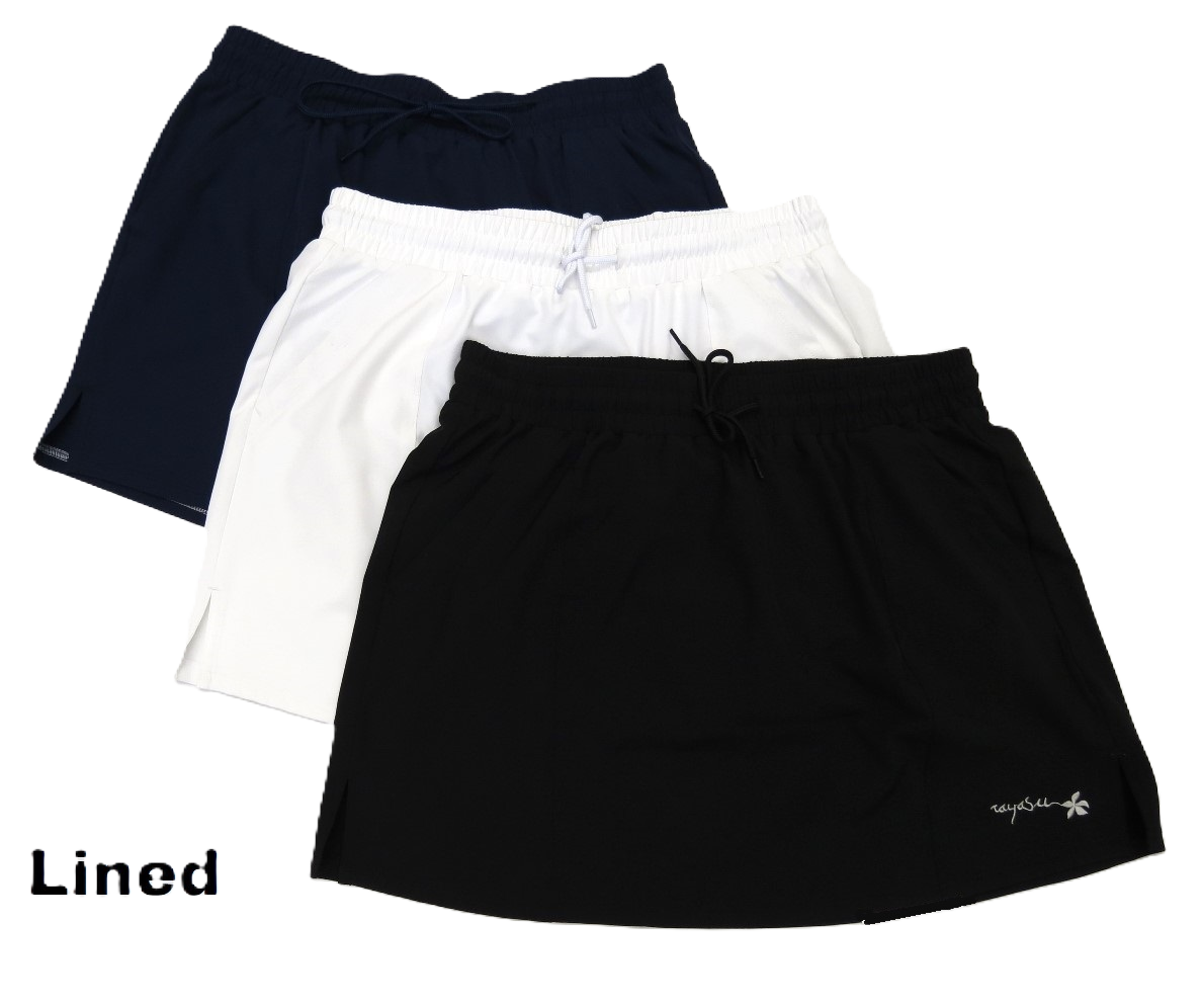 RS Stretch Lined Swim Skirt - Black