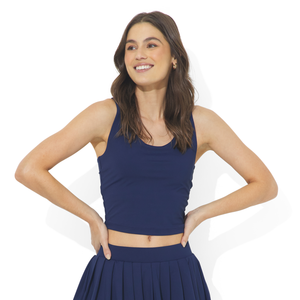 Athletic Tank - Navy