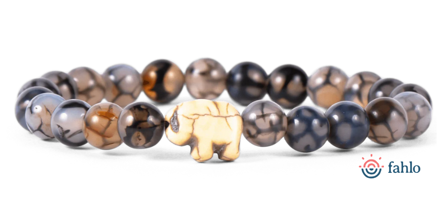 The Expedition Bracelet - Elephant, Color: Keystone