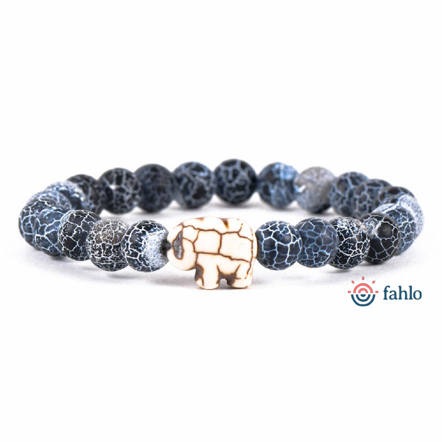 The Expedition Bracelet - Elephant, Color: River Blue