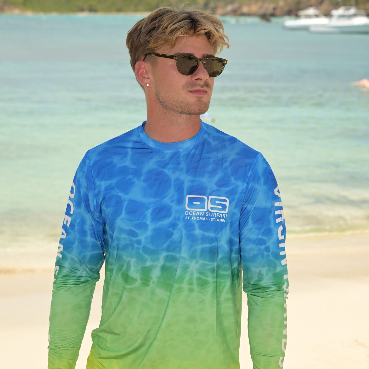 OS SPF 50+ Performance Men&#39;s LS Mahi