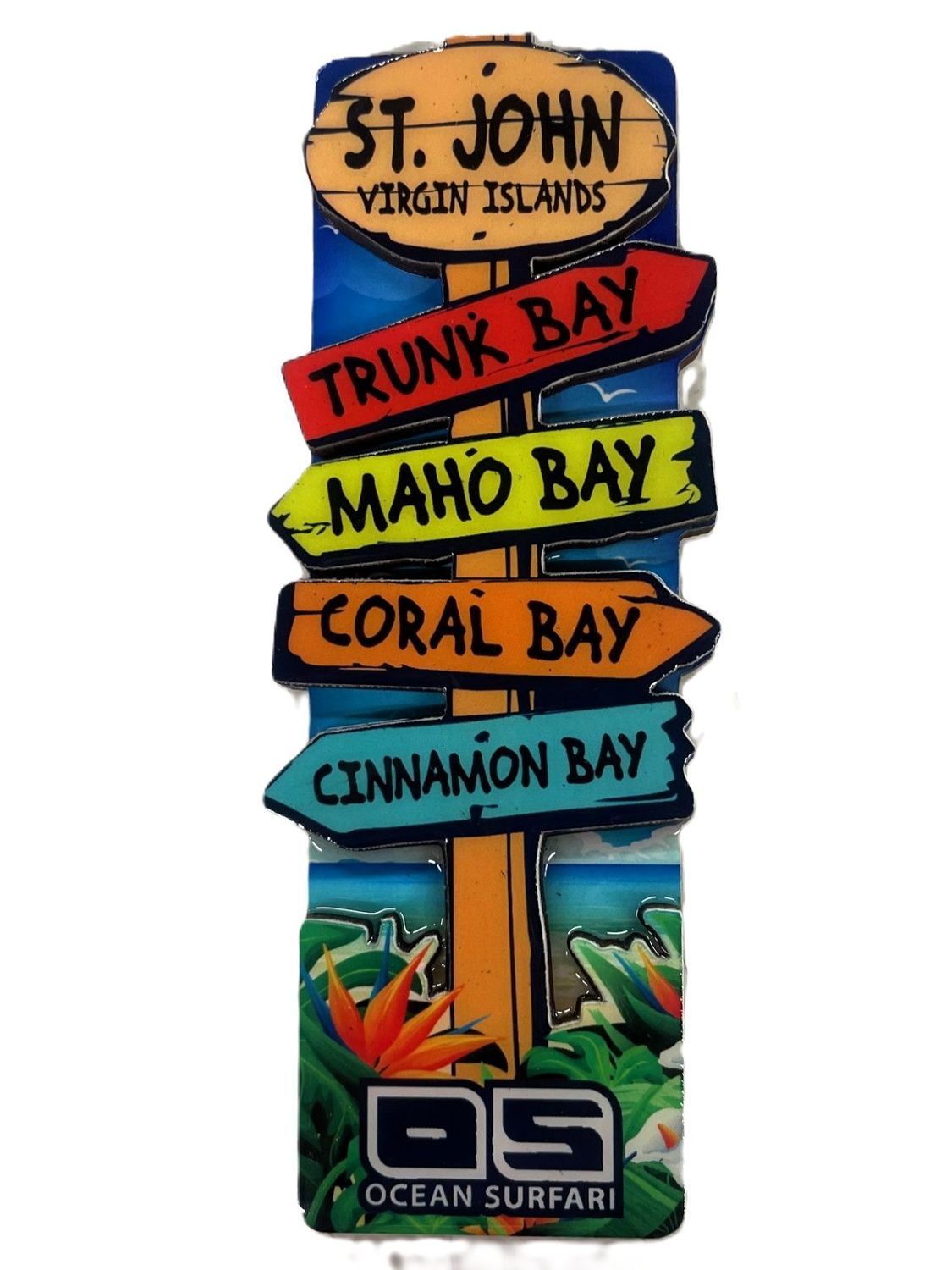 O/S St. John Totem Magnet