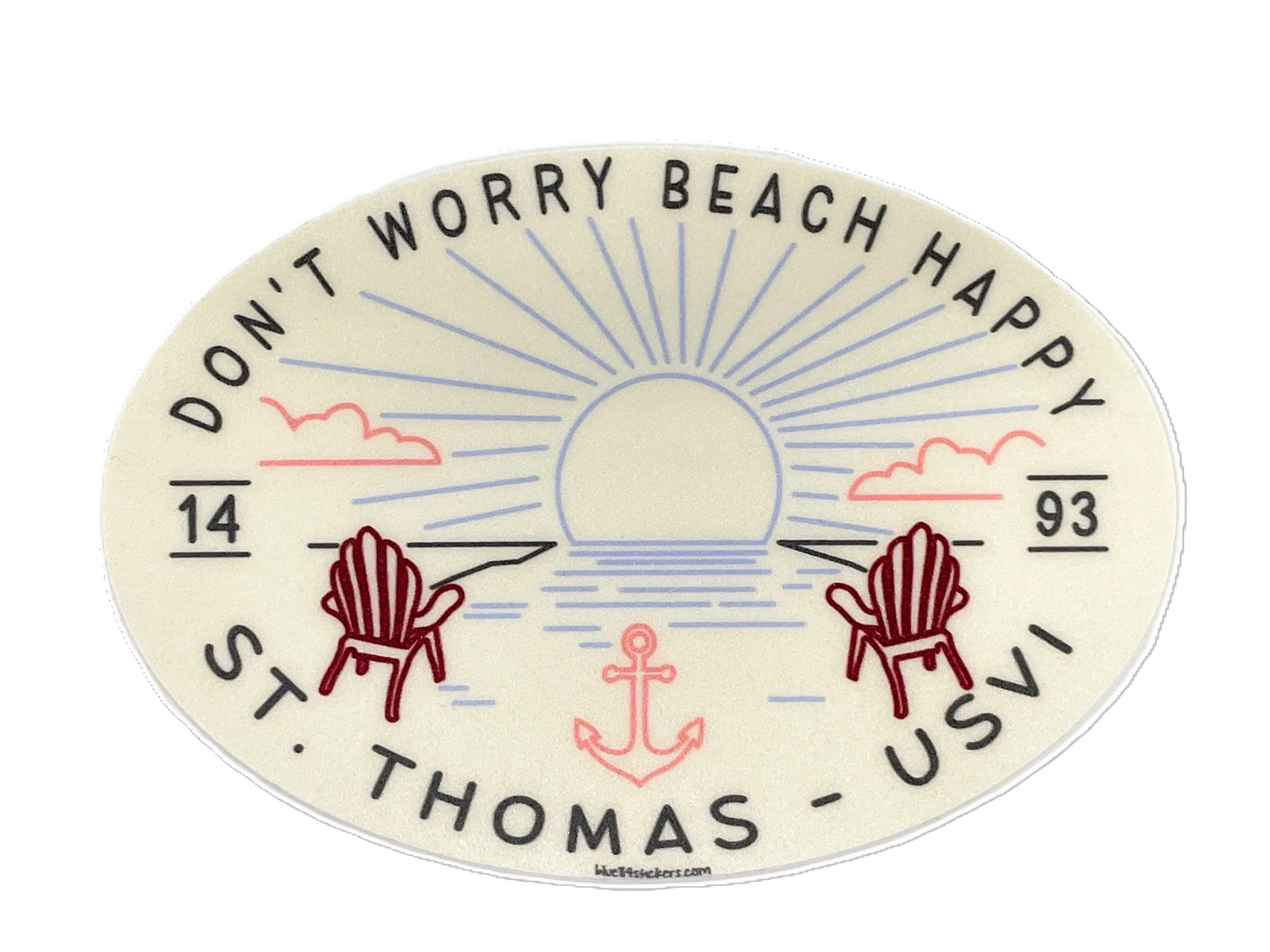 Don&#39;t Worry Beach Happy - St Thomas