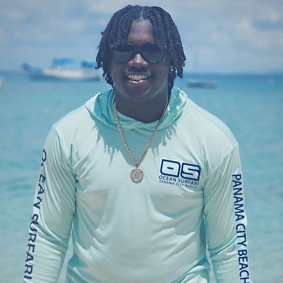 OS PCB SPF 50+ Performance Men&#39;s Hoodie Seafoam