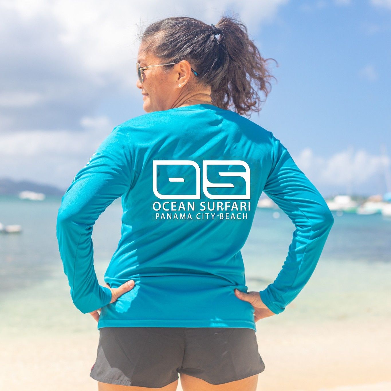 OS PCB SPF 50+ Performance Lad LS Teal