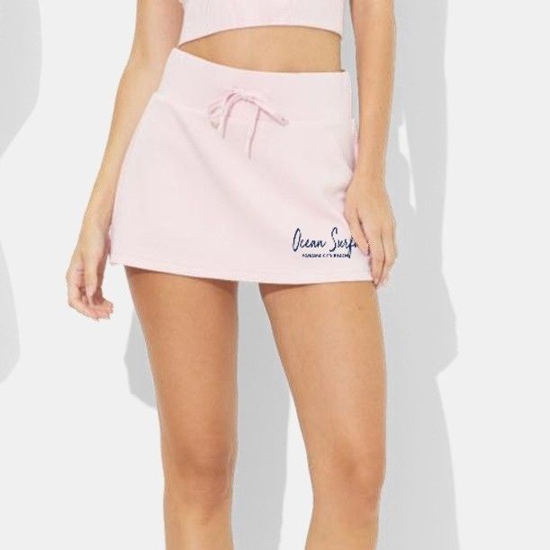 Ladies PCB Cloud Fleece Skort - Hibiscus Pink