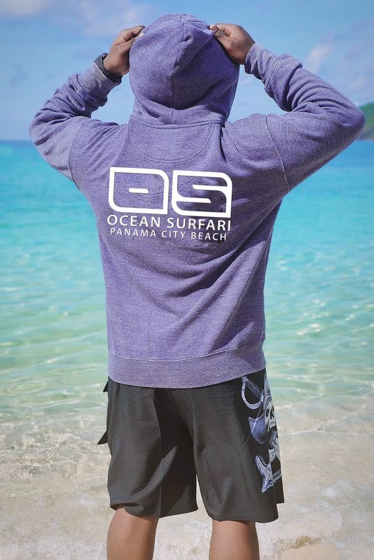 Men's PCB Burnout P/O Hoodie Deep Blue